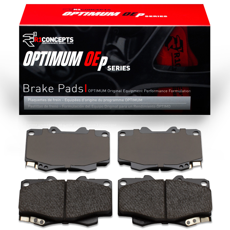 Toyota Hilux Brake Pads - Front - R1 Concepts - R1 Optimum OE - `95-`08